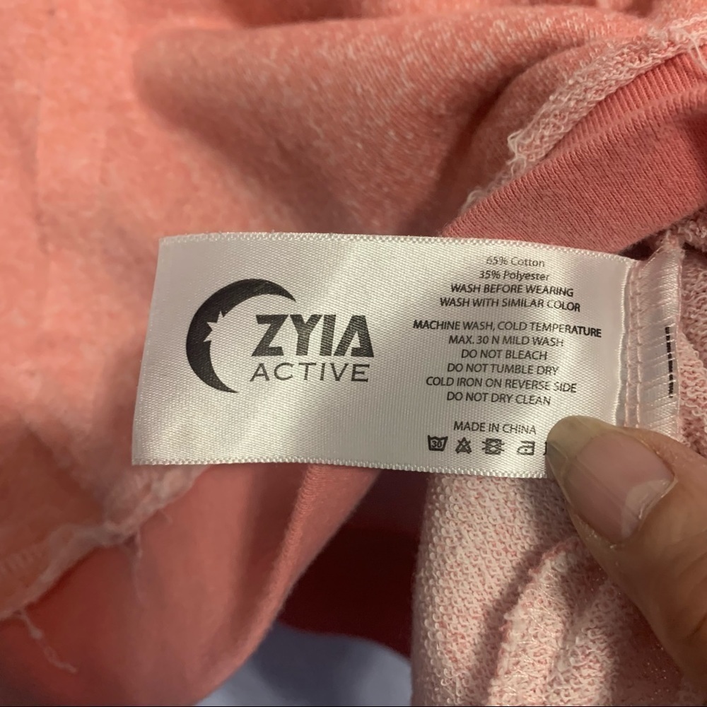 Zyia Active Lightweight Pullover Beach Cover Up H… - image 3